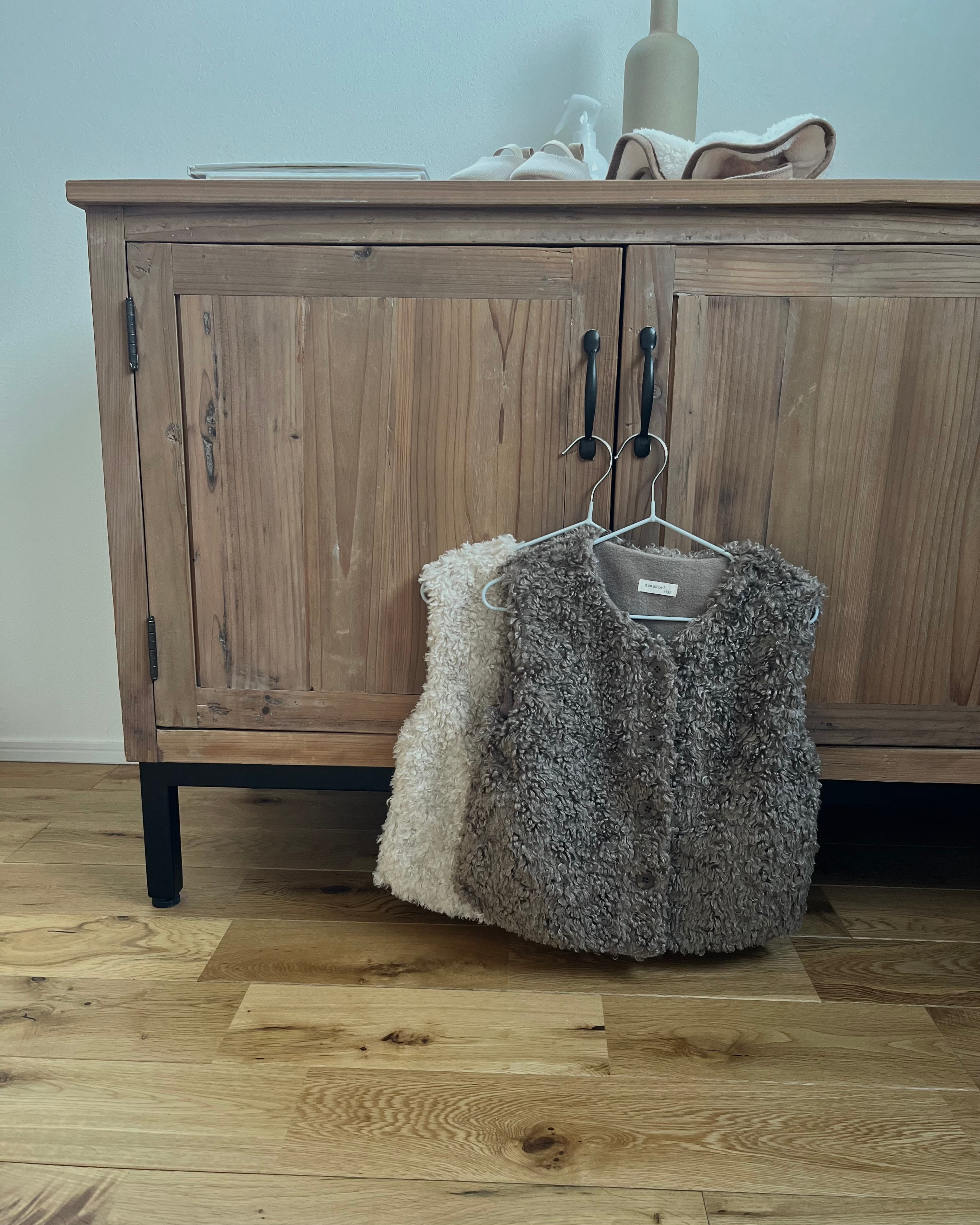 last1即納/nunubiel/Teddy vest