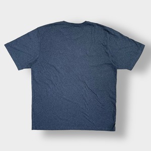 【Carhartt】XL ビッグサイズ Tシャツ T-SHIRT ポケットTシャツ ポケT 半袖 ワンポイント カーハート ダークグレー ゆるだぼ US古着