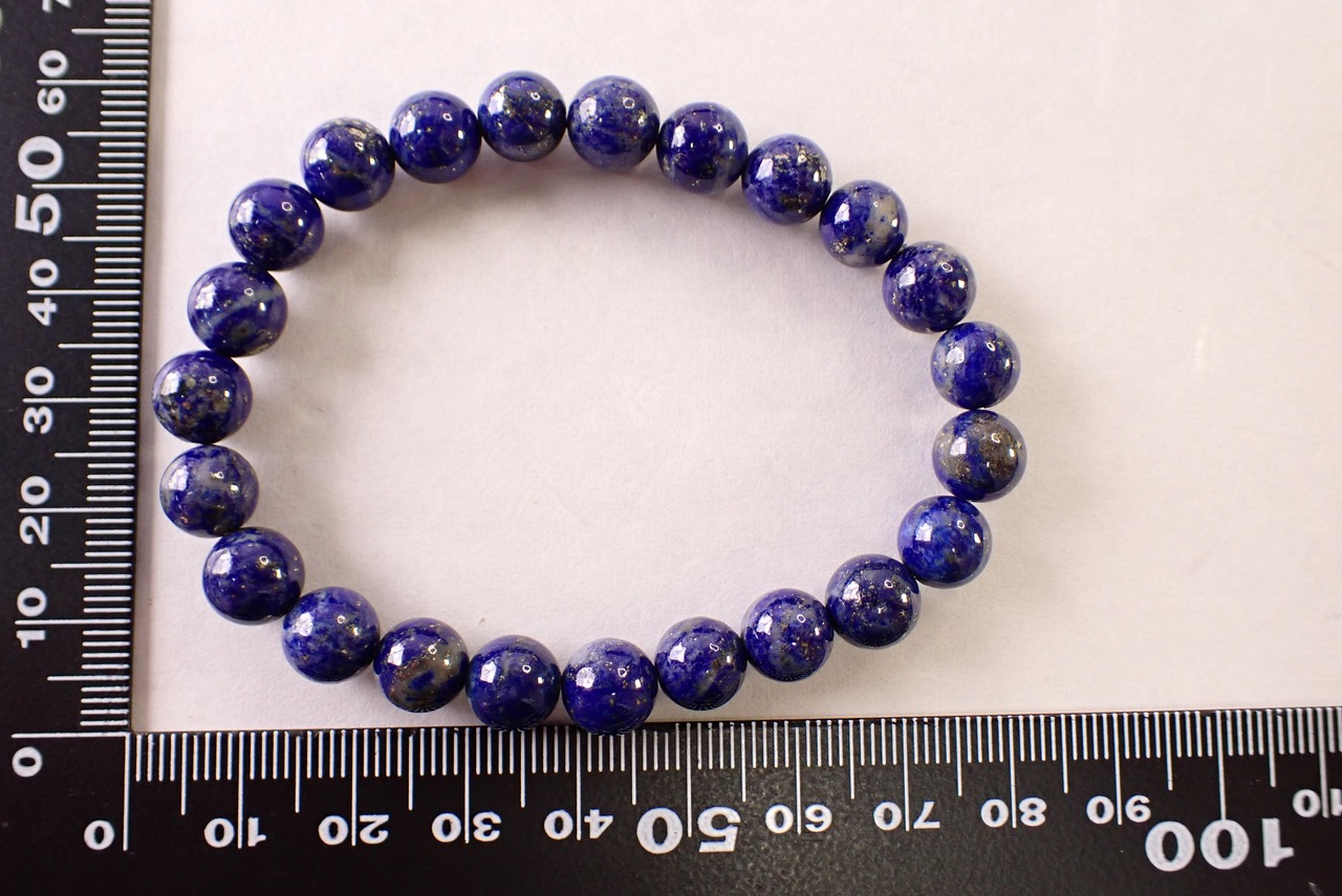 ラピスラズリブレスレット　 [D3-192]
