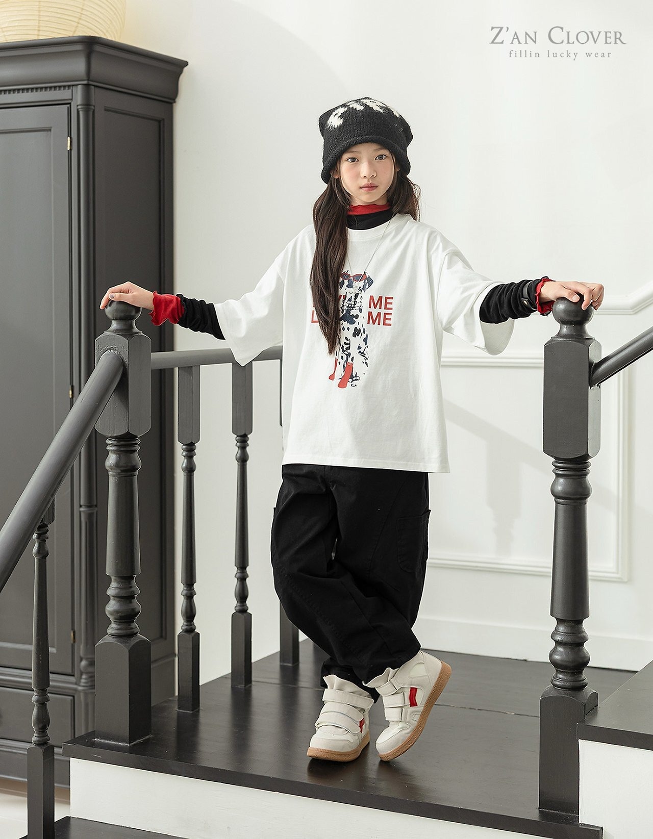 ZAN CLOVER［取寄］love dalmatian tee 26winter