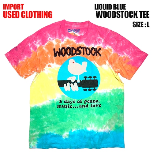 【IMPORT古着】WOODSTOCK TEE (size L)