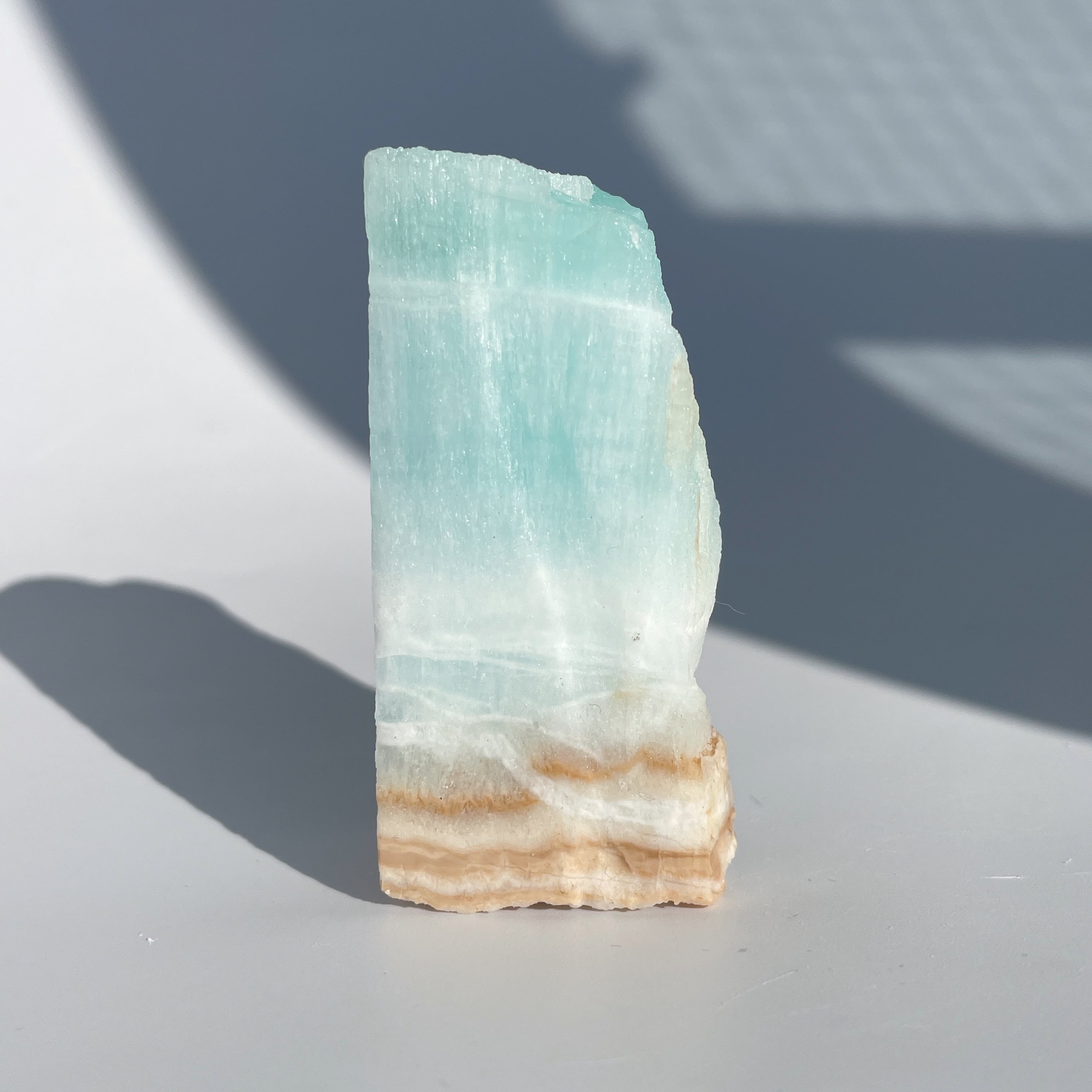 カリビアンブルーカルサイト 原石01◇ Caribbian Blue Calcite ◇天然石・鉱物・パワーストーン