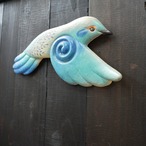青色の鳥の壁掛け no.4