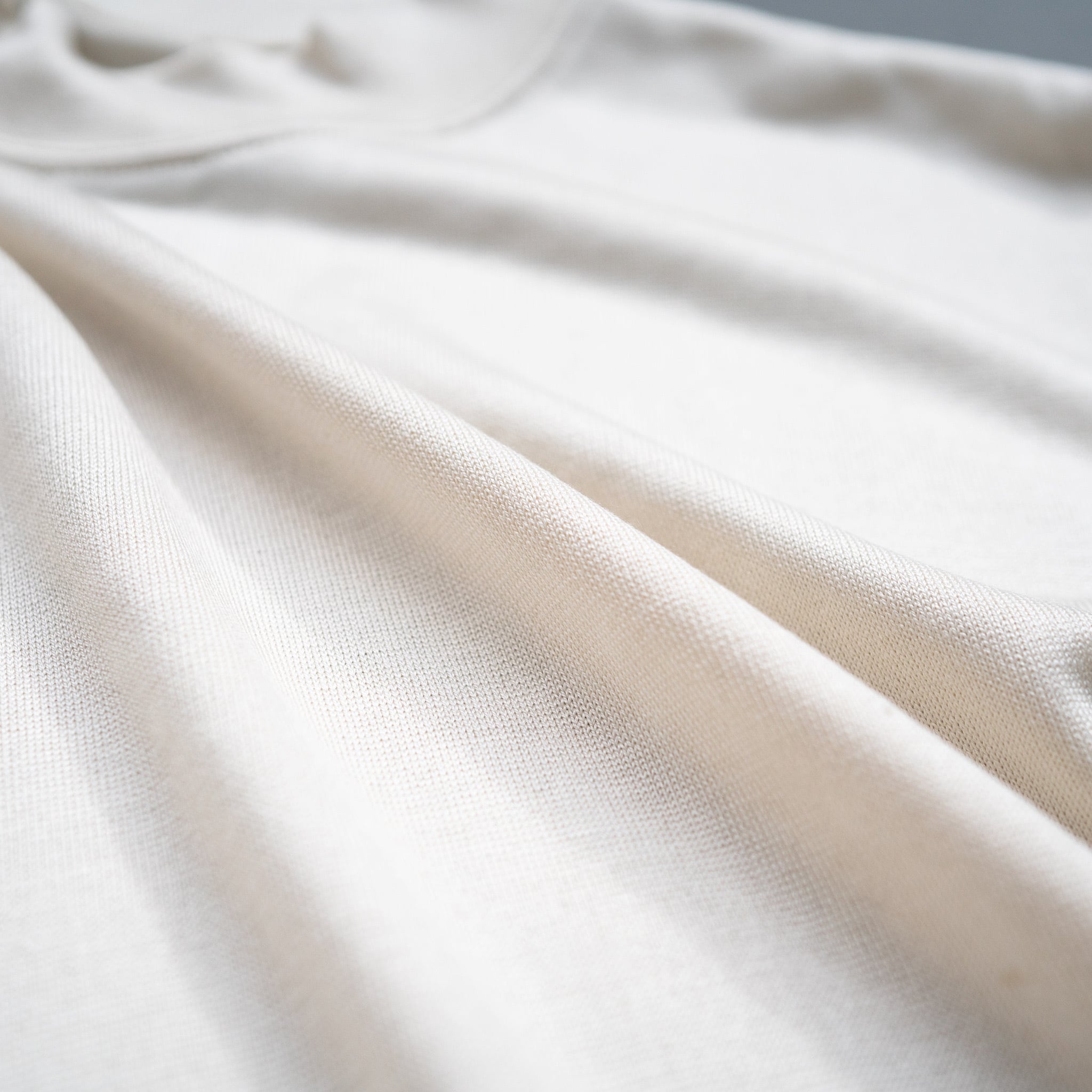 Silk Knit Body Suit White | Nu Life in silk
