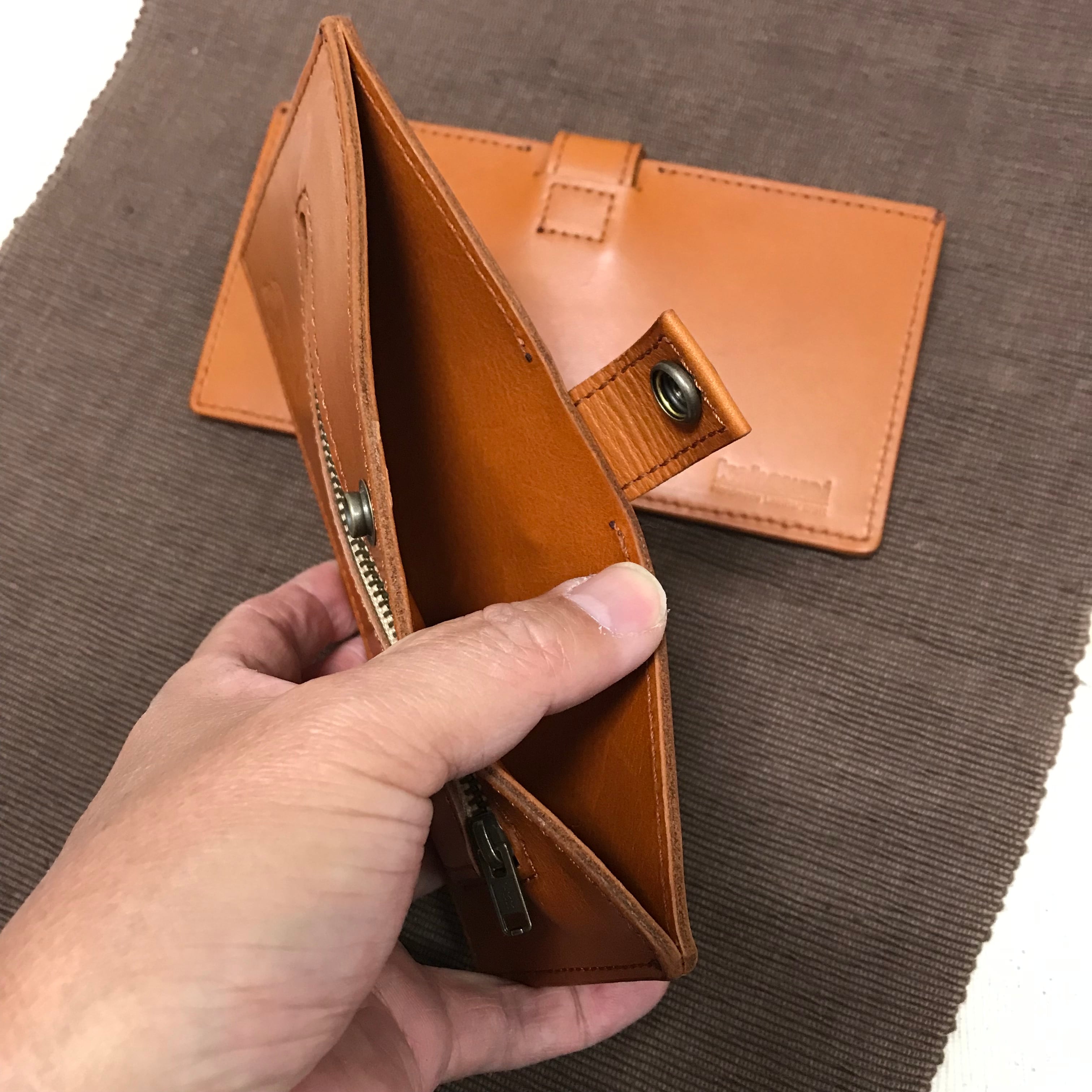 手芸素材・材料 長財布 カード入れ 財布 型の 抜き型 レザークラフト