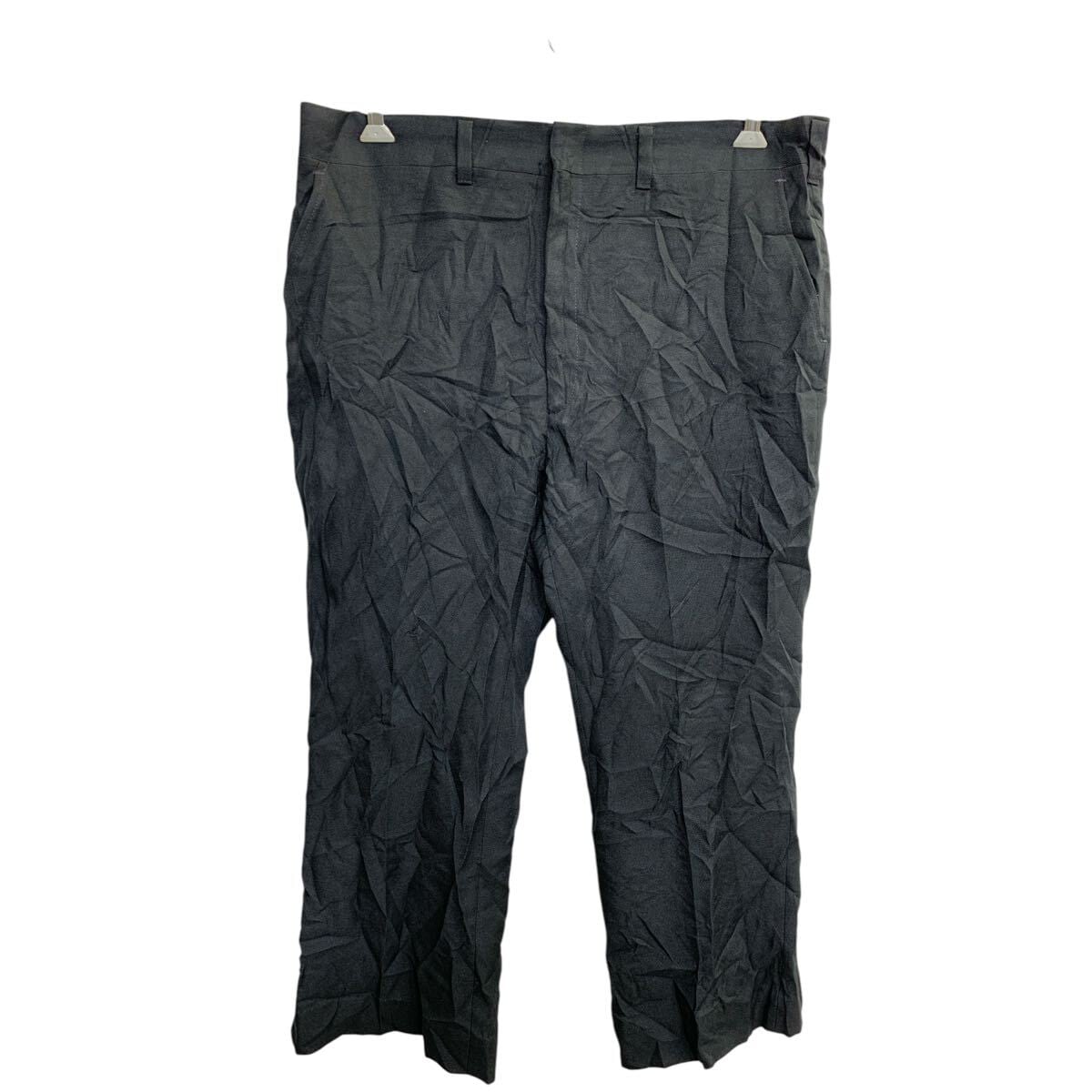 HAGGAR スラックス W38 ハガー SCOVILLジップ ビッグサイズ ブラック