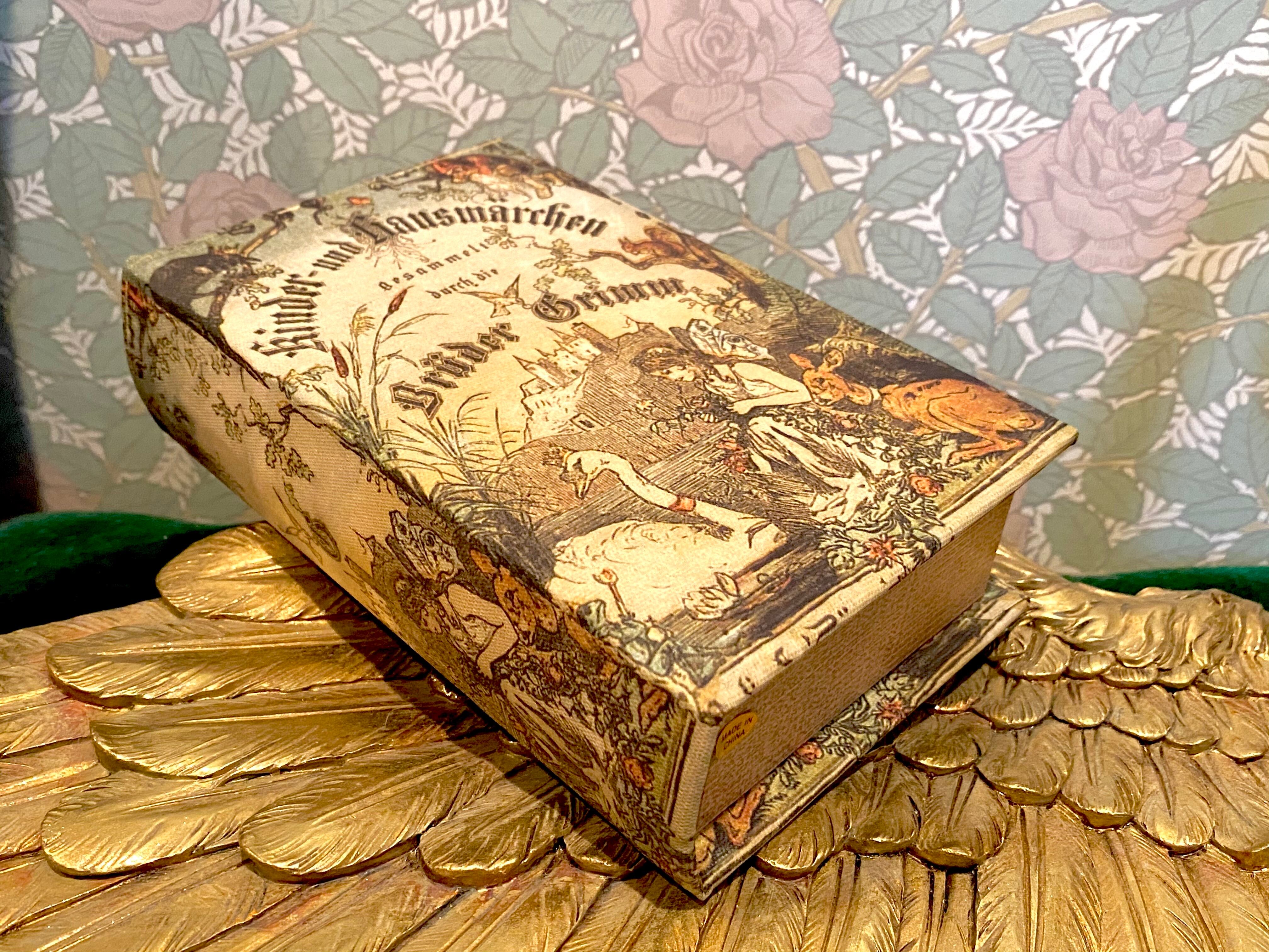 グリム童話 かえるの王さま 古書 ブック型 ボックス | コチカーニバル