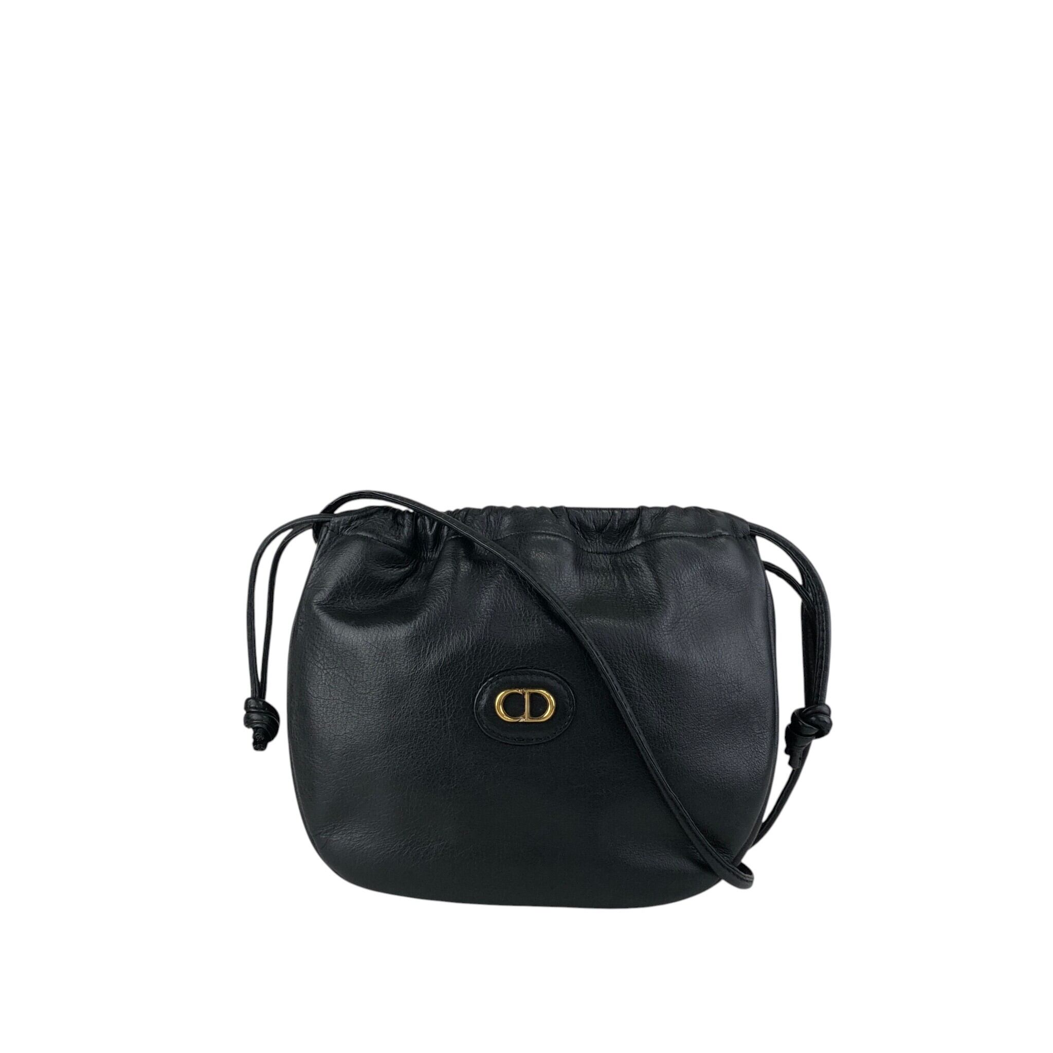 Christian Dior クリスチャン ディオール ショルダーバッグ ブラック