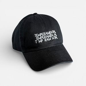 Temperamental(きまぐれな) CAP / Black