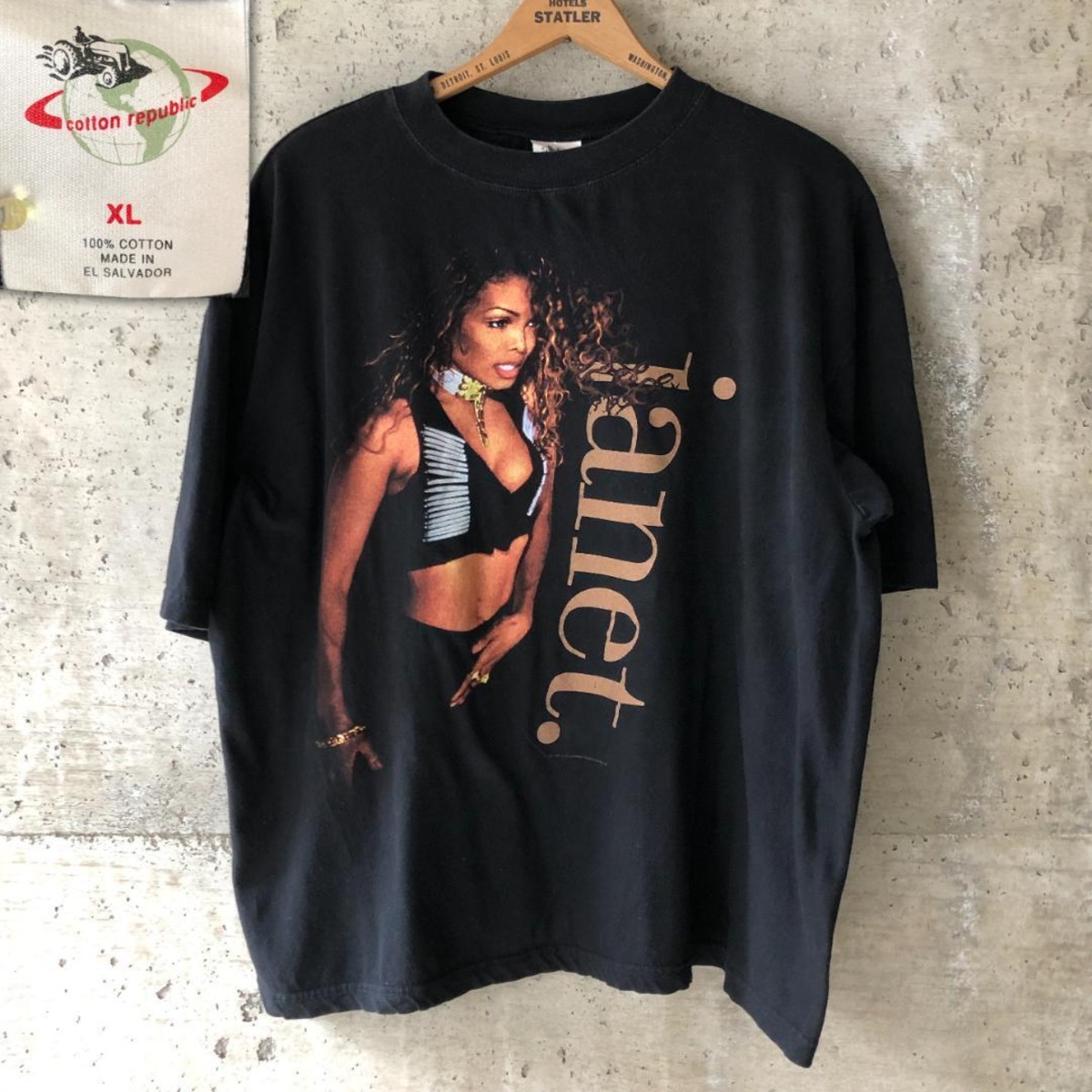 XZ511 90s Tシャツ janet. ワールドツアー ジャネットジャクソン 