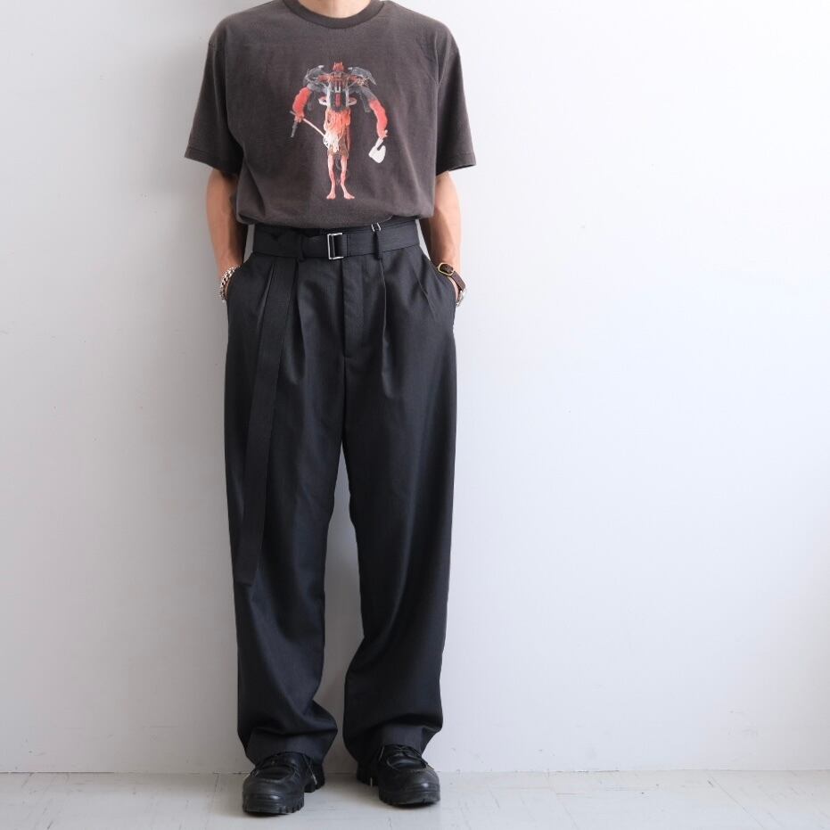 SEEALL “Unisex MANCHESTER PANTS “CHARCOAL | Lapel online store