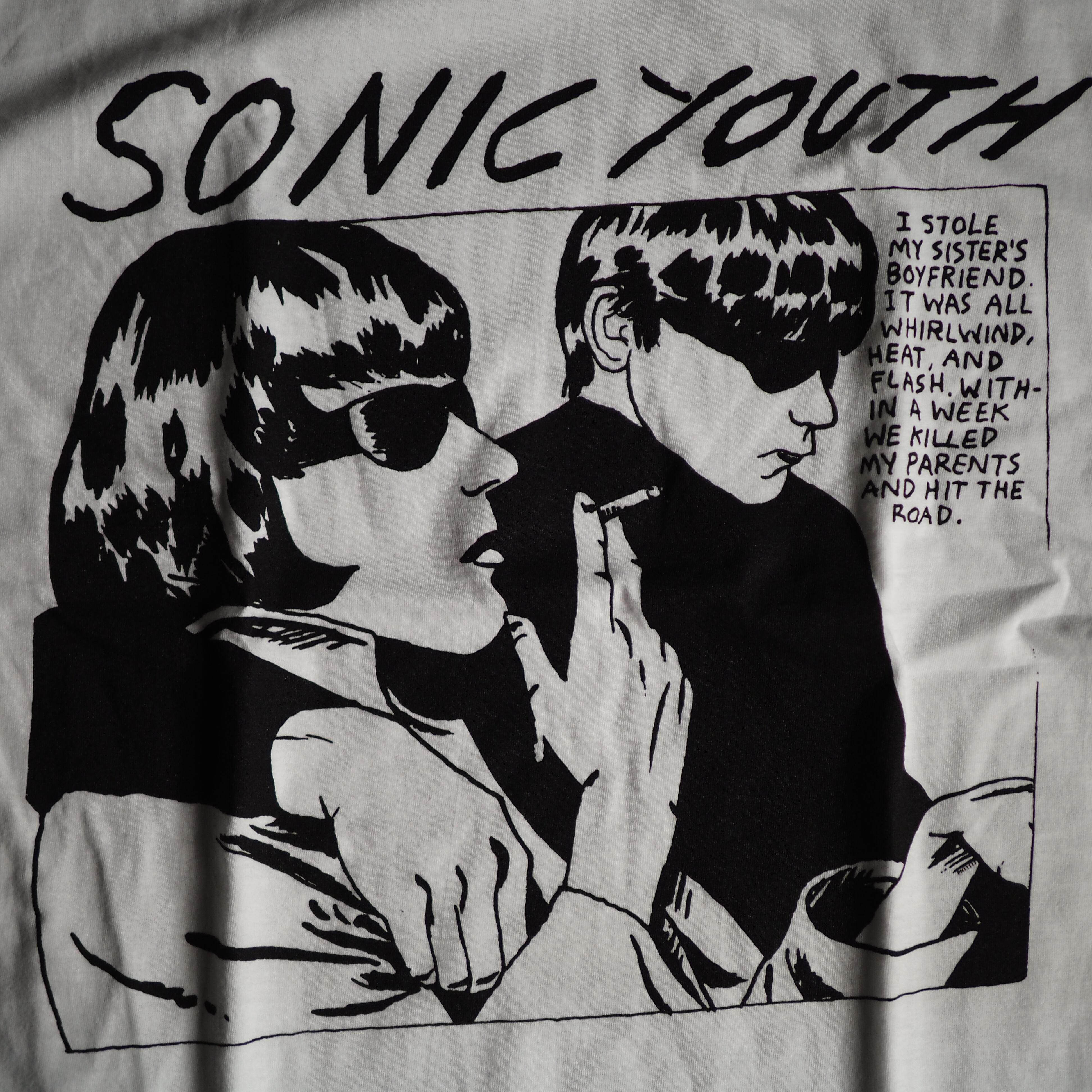 Official Sonic Youth “Goo” Size L ソニックユース Tシャツ レイモンド・ペティボン