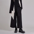 Cropped pants striped slimming (ME163)