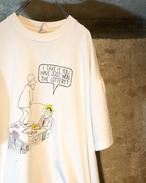 80’s 宝くじ当たったんで仕事辞めますの図　TEE