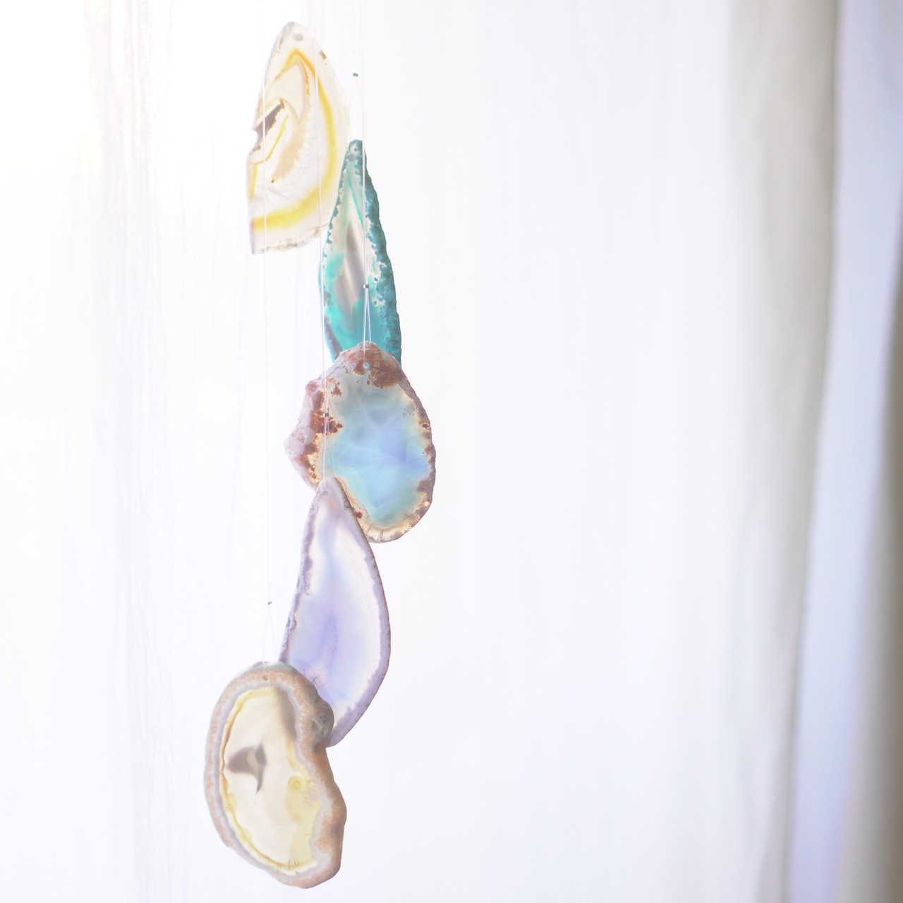 Oasis 11 - アゲートヒーリングチャイム / Agate Sun Catcher Wind Chime 978