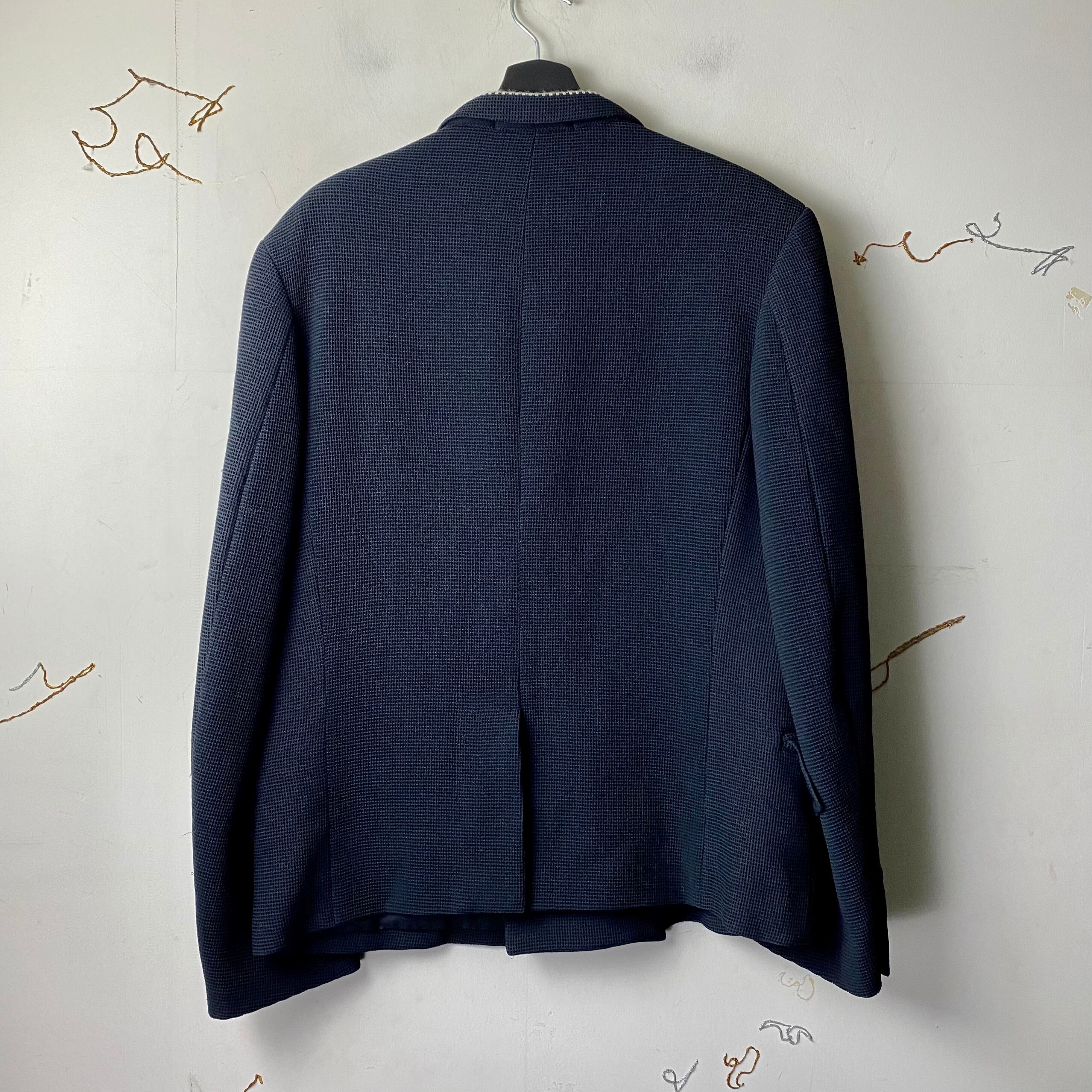 archive YOHJI YAMAMOTO POUR HOMME knit switching set-up suits