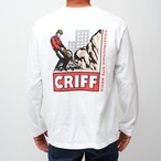 CRIFF WorkWear クリフワークウェア DIGGIN' MAN ロンTee (ホワイト)