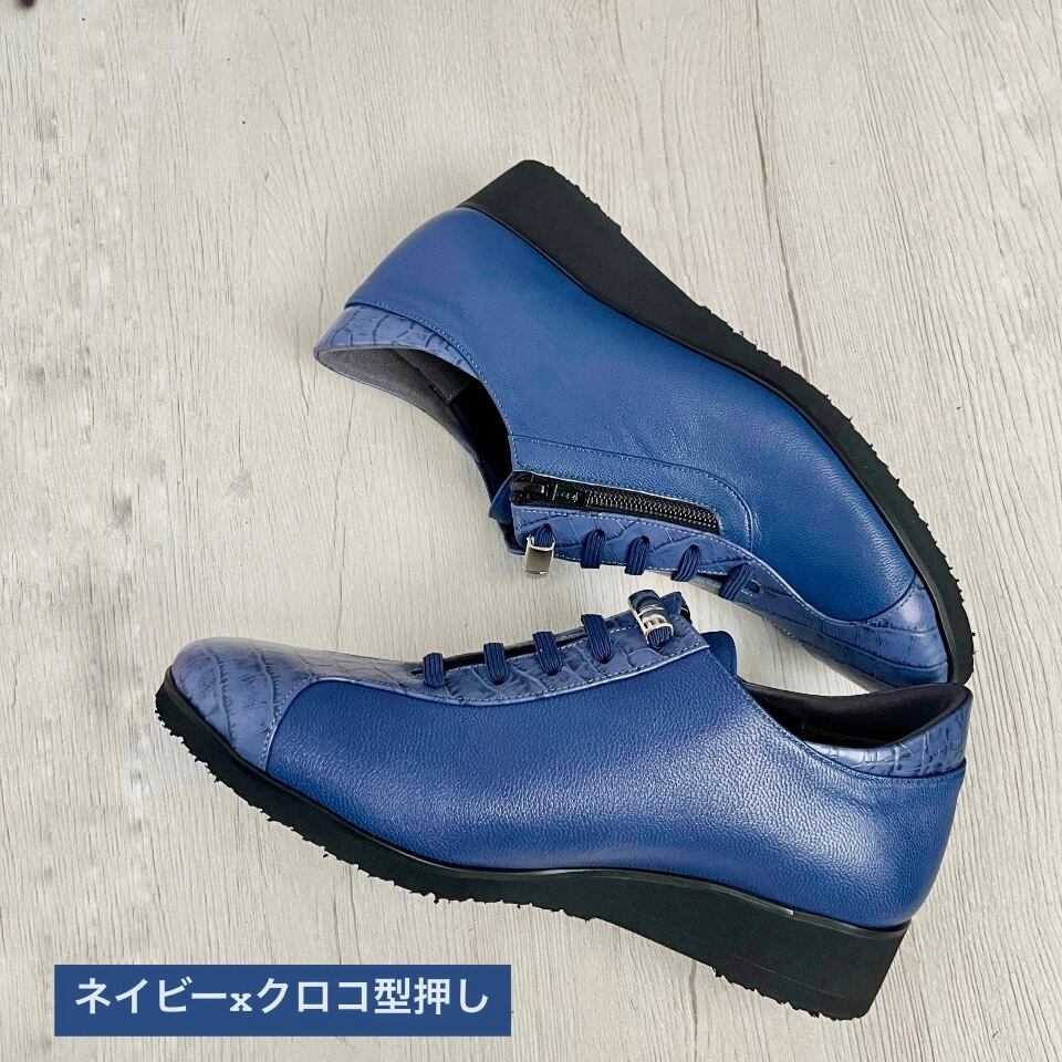 レースアップスニーカー