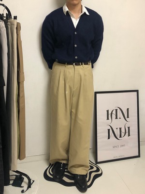 Maison Cable Honeycomb Cardigan (9color)