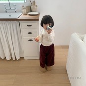 【取寄】THE GOGUMA ふんわり無地タートルネックTシャツ｜冬服｜韓国子供服