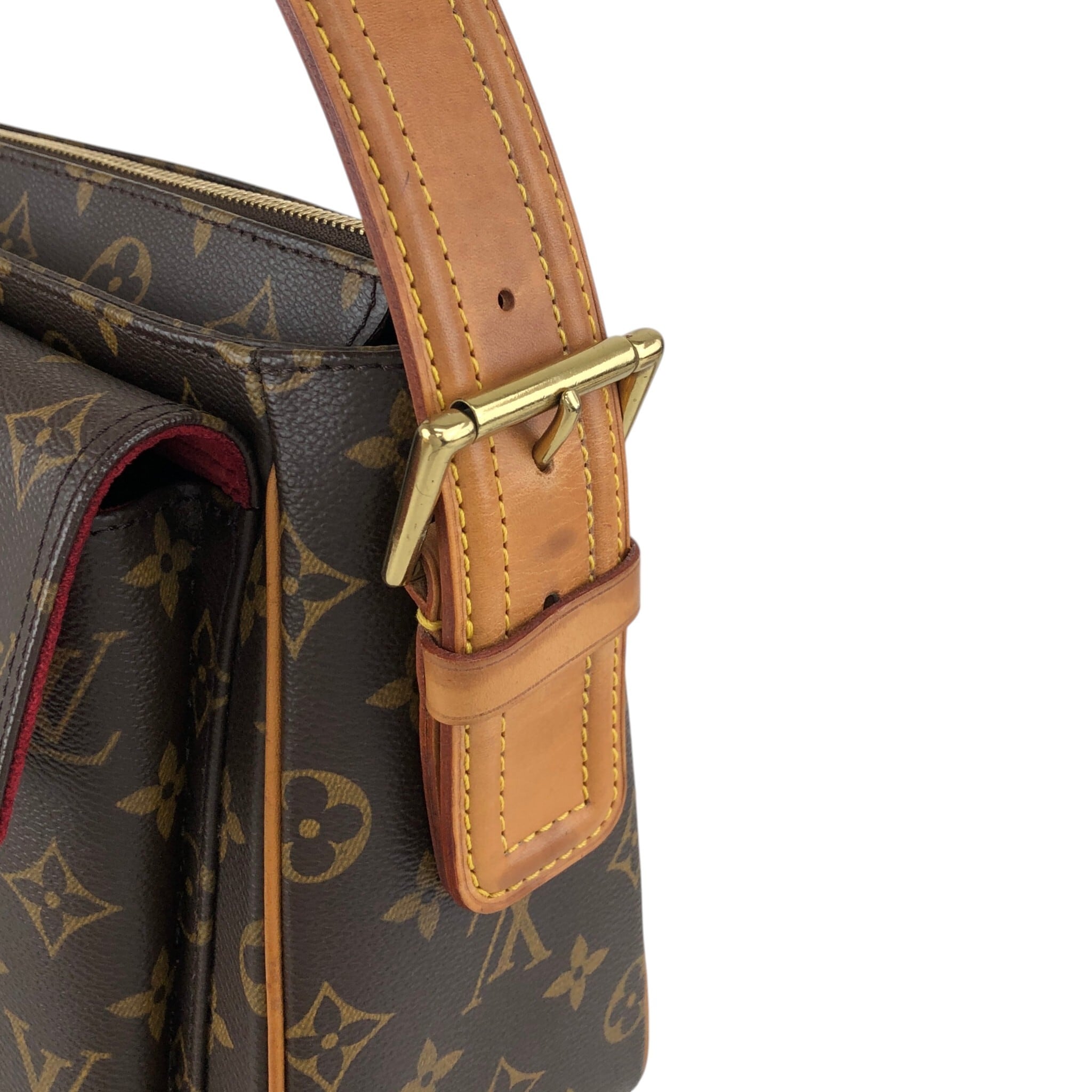 LOUIS VUITTON ルイヴィトン モノグラム ショルダーバッグ ブラウン