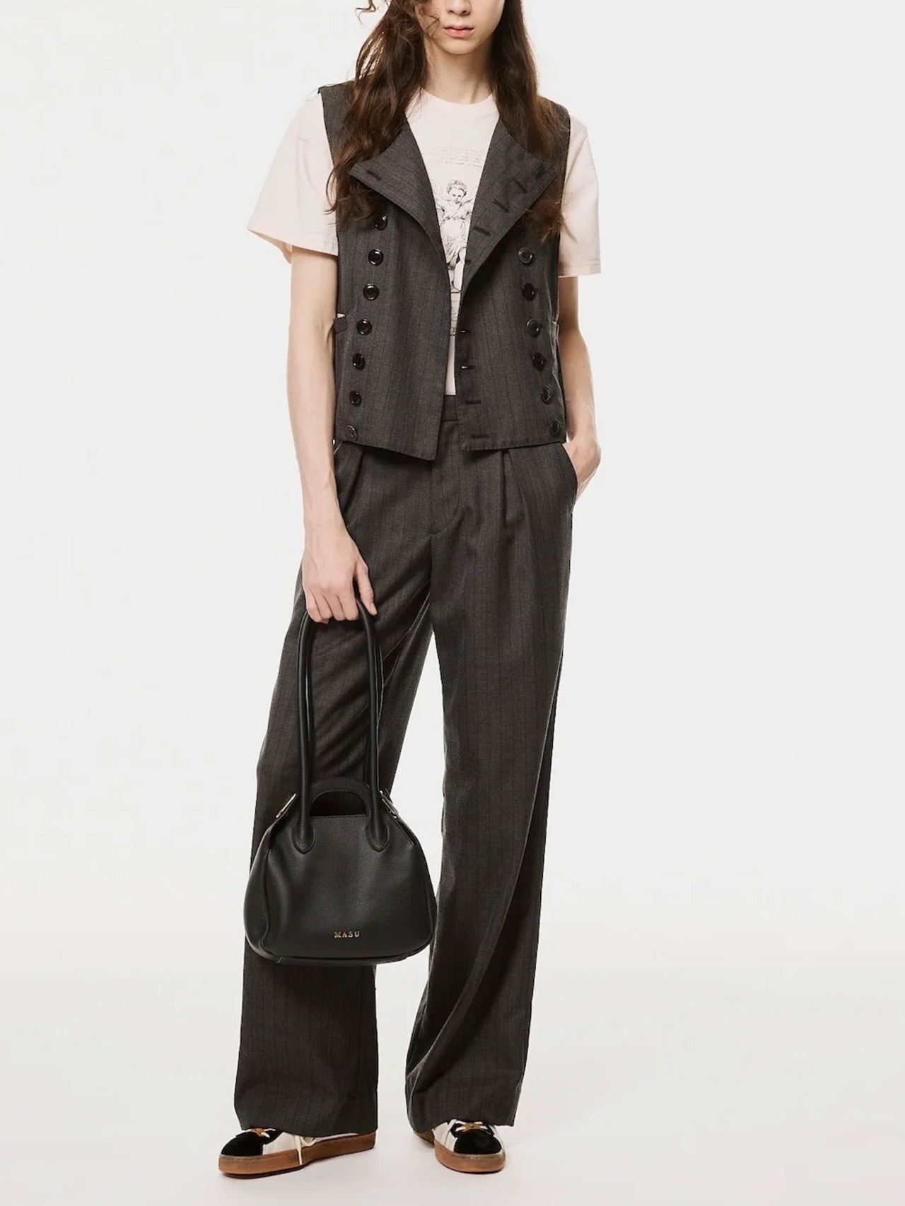 【26AW | WOMEN】MASU エムエーエスユー / トリュフバッグ / TRUFFE WEEKEND BAG　M26H9OJ016 - 2