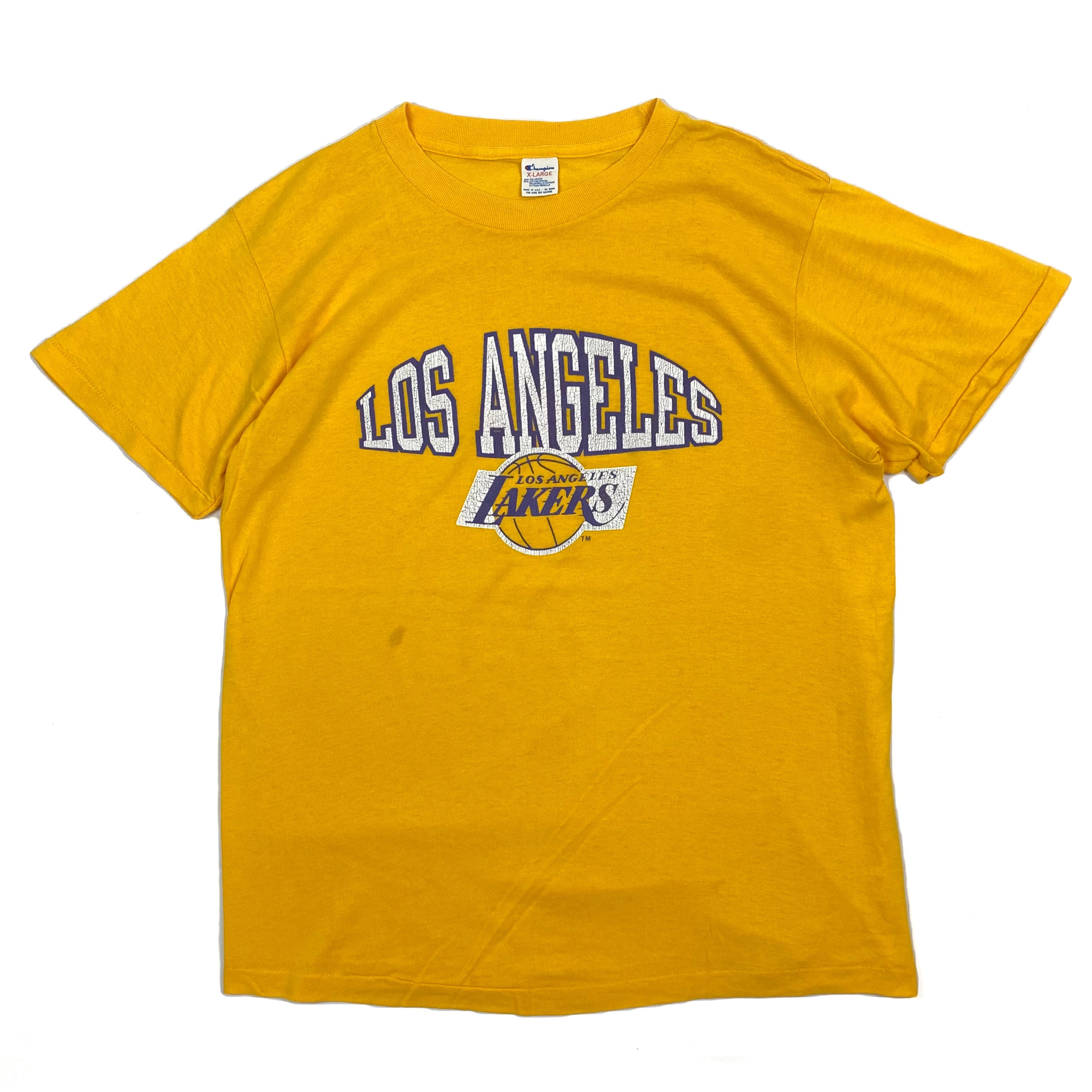 超希少 US製 レイカーズ 2002年 チャンピオンTシャツ  Lakers