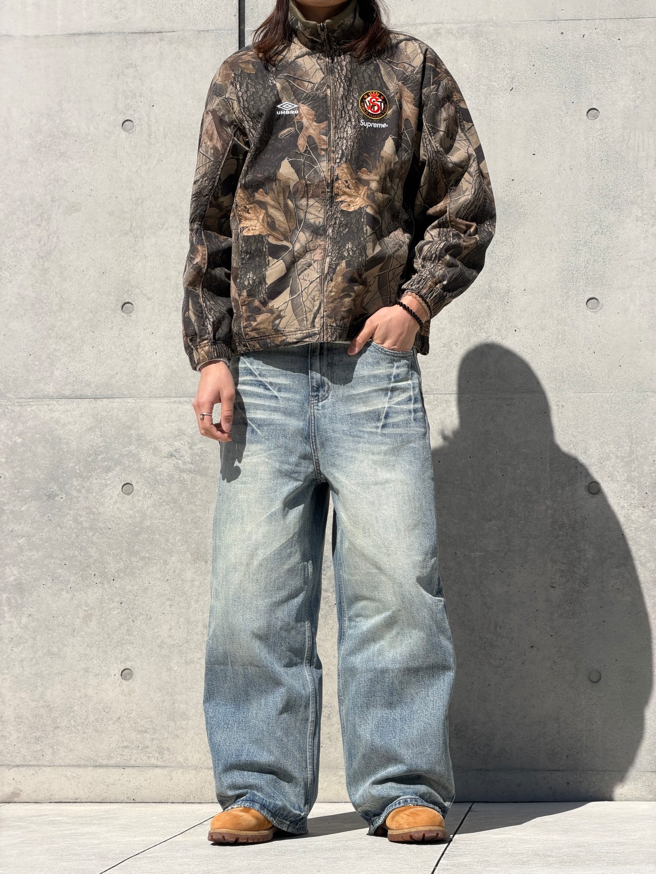Classic Washed Loose Fit Denim