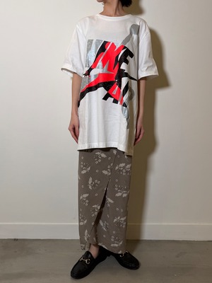 CU3-12 USED TEE "NIKE" -WHITE-