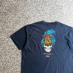 Flip / 00's skull design T-shirt size 実寸L相当
