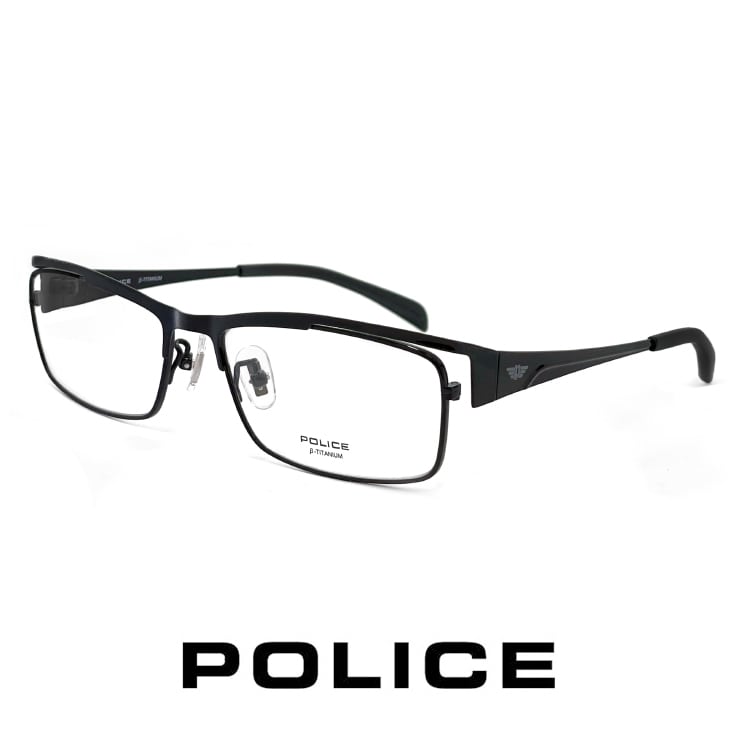 【新品　未使用】Police ポリス　眼鏡　メガネ　ユニセックス　黒