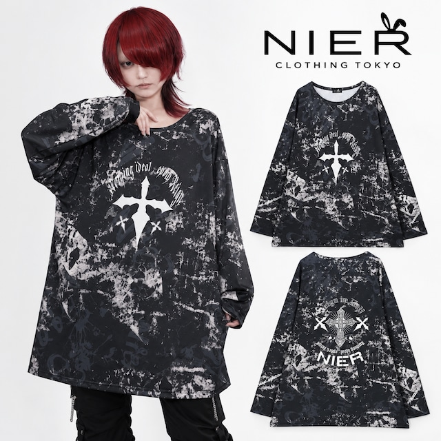《先着50点限定55%OFF新作》超OVERSIZE LONG SLEEVE TOPS