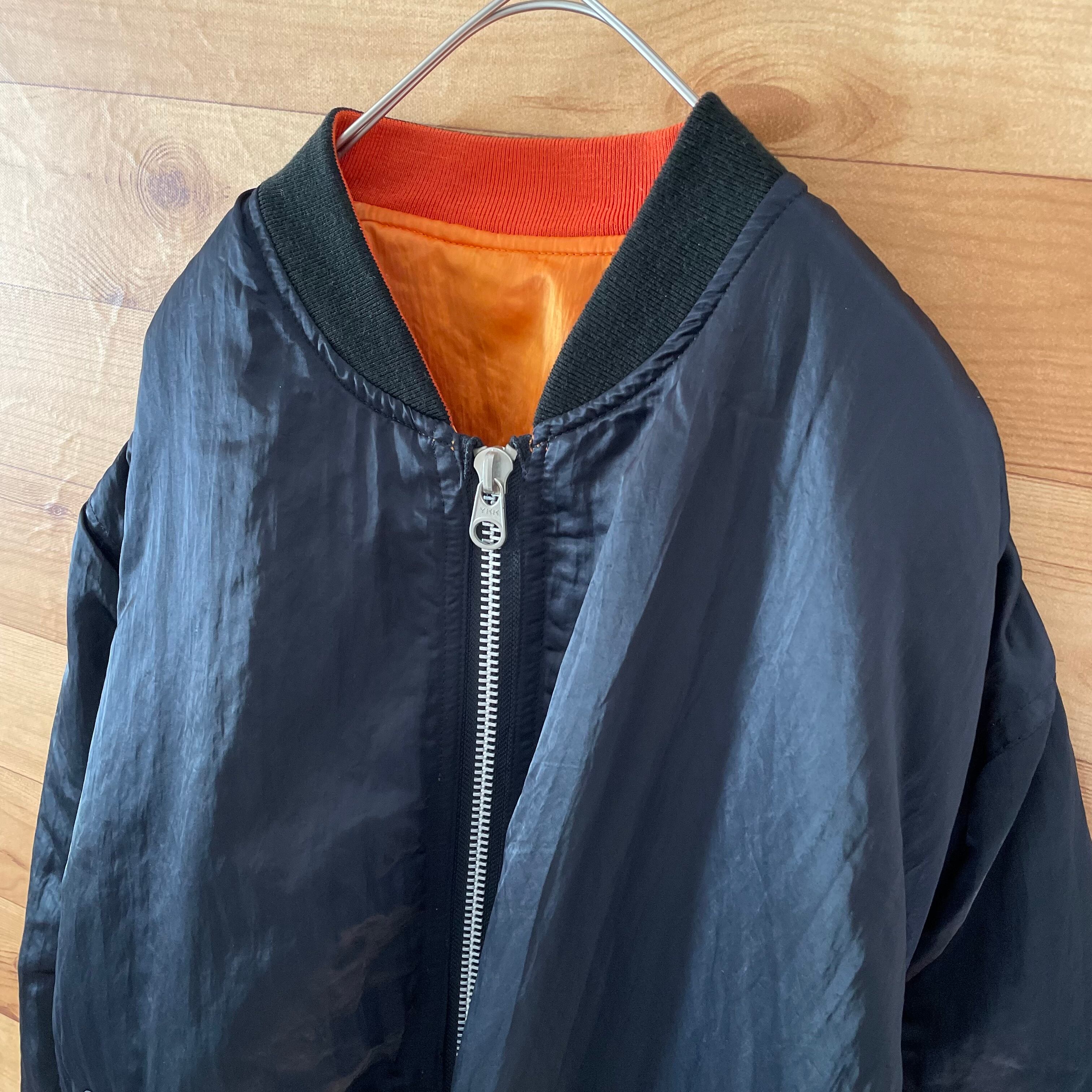 SUPER HAKKA】80s 日本製 MA1 リバーシブル フライトジャケット 袖