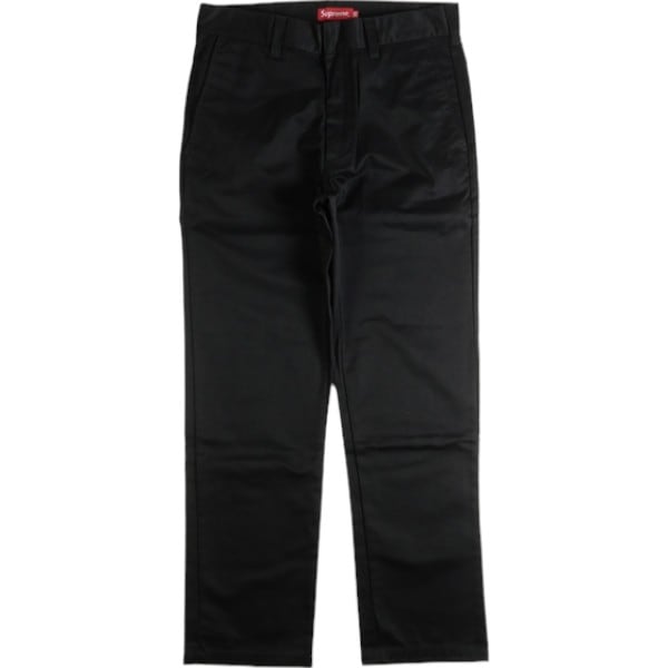 Size【W30】 SUPREME シュプリーム Work Pant Black ワークパンツ 黒