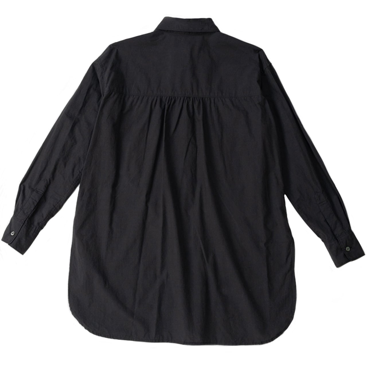 【CLASS】日本製⭐︎美品⭐︎黒シャツ 長袖両脇ディープスリットシャツ | MUSUBI