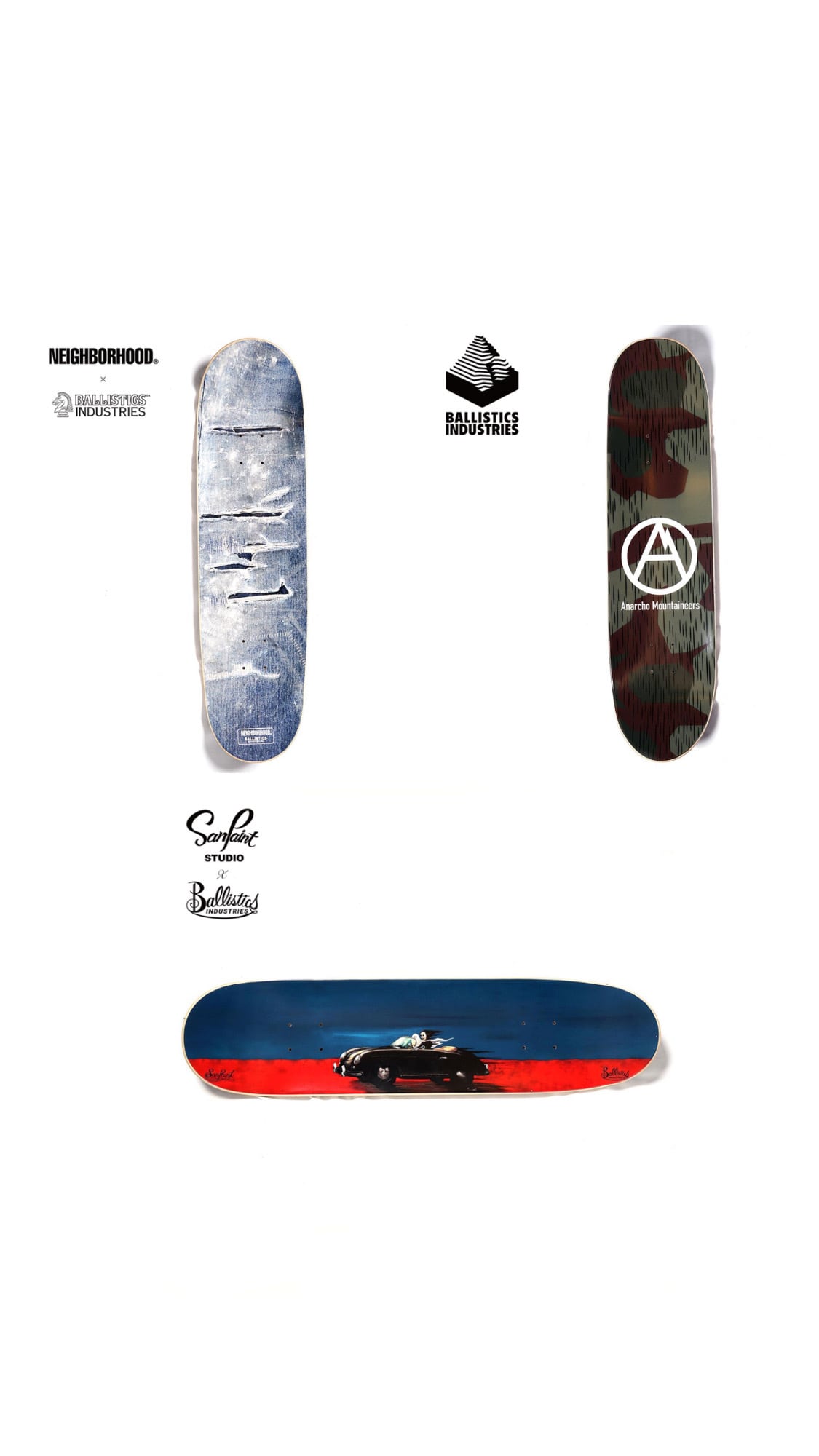 Ballistics _ DECK&CASE&DECKTAPE（NH / MR / SanPaint） | Geek Field