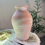 花瓶 ボヘミアンセラミック花瓶 おしゃれ 大きい花瓶 パストラルスタイル レトロ陶器花瓶 ホームデスクトップ レトロ 花陶器花瓶 ホームルーム リビングルーム オフィスガーデンヤードデコレーション バレンタインデー ホワイトデー プレゼント