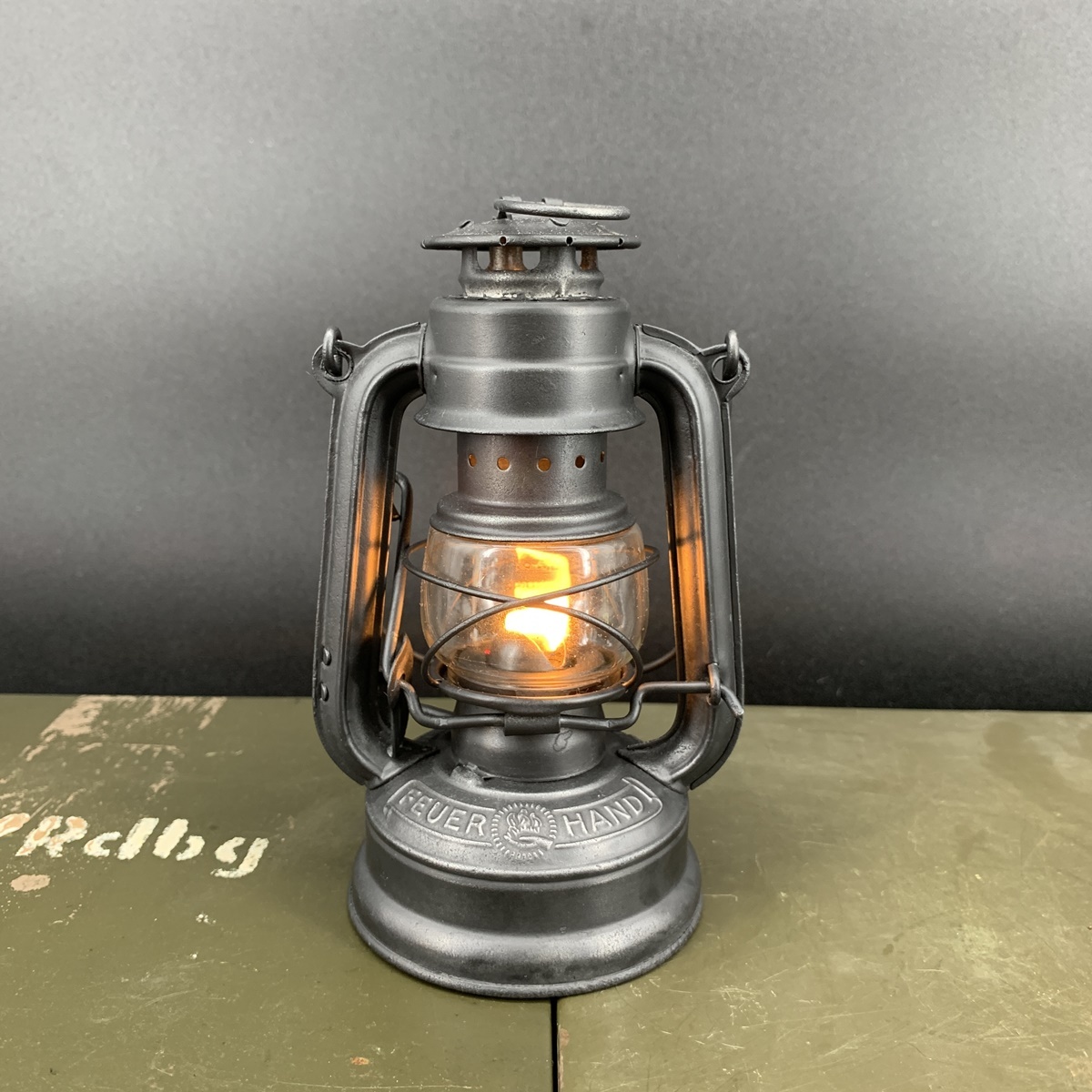 80年前 Feuernhand 75 ATOM オリジナル ビンテージランタン2 tic