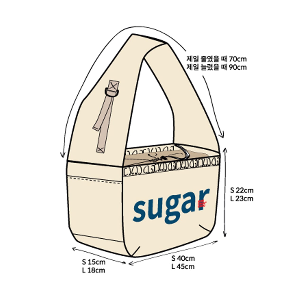 Messenger Bag L / monchouchou | PANNA HOUSE