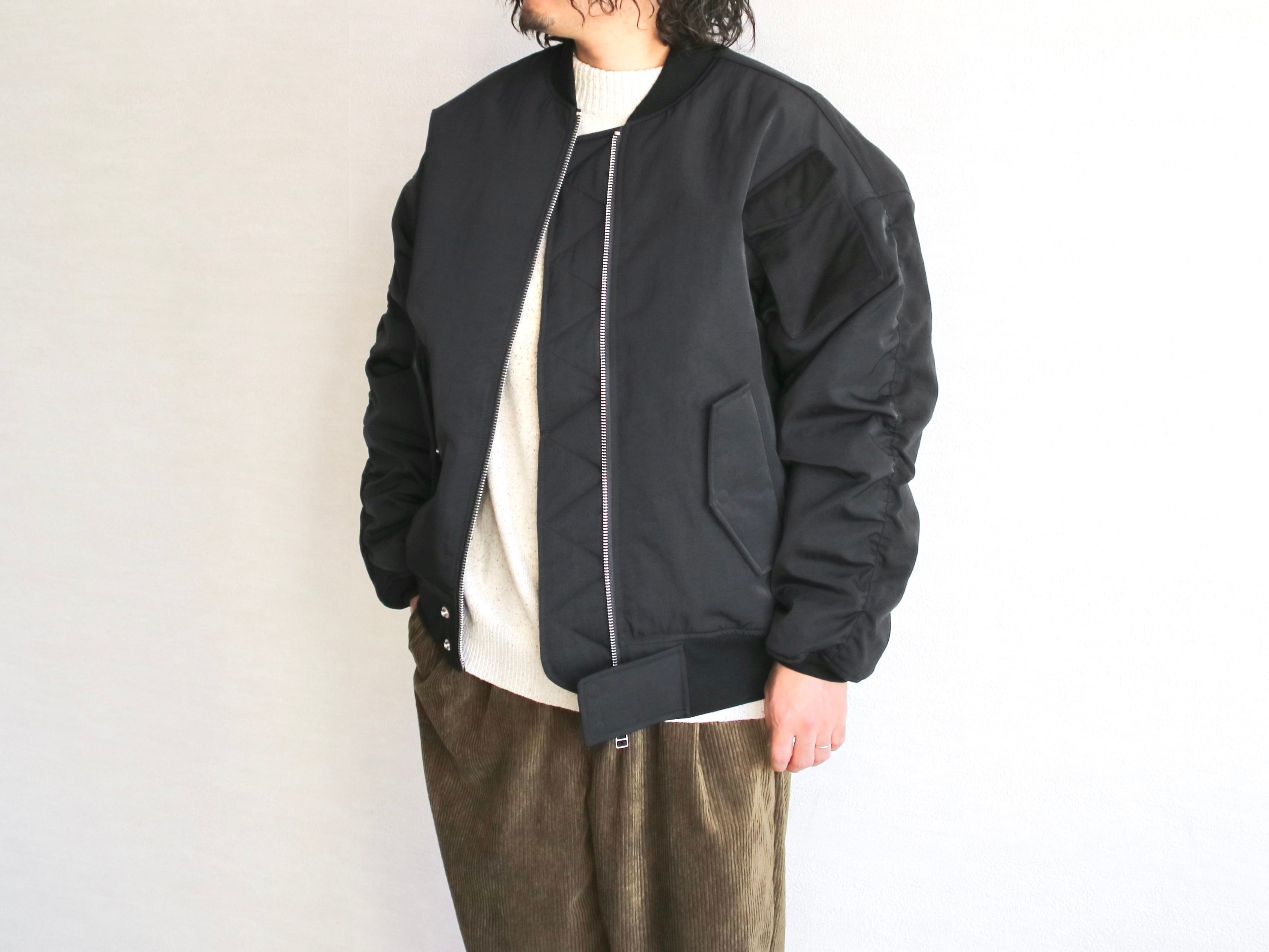 MERELY MADE メアリーメイド】MERELY PREMIUM VINTAGE MA-1 JUMPER