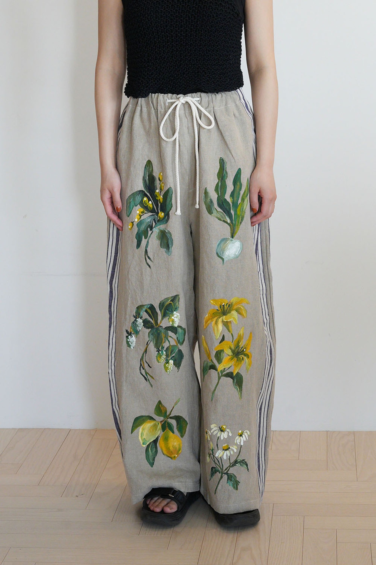 used linen line pants 15