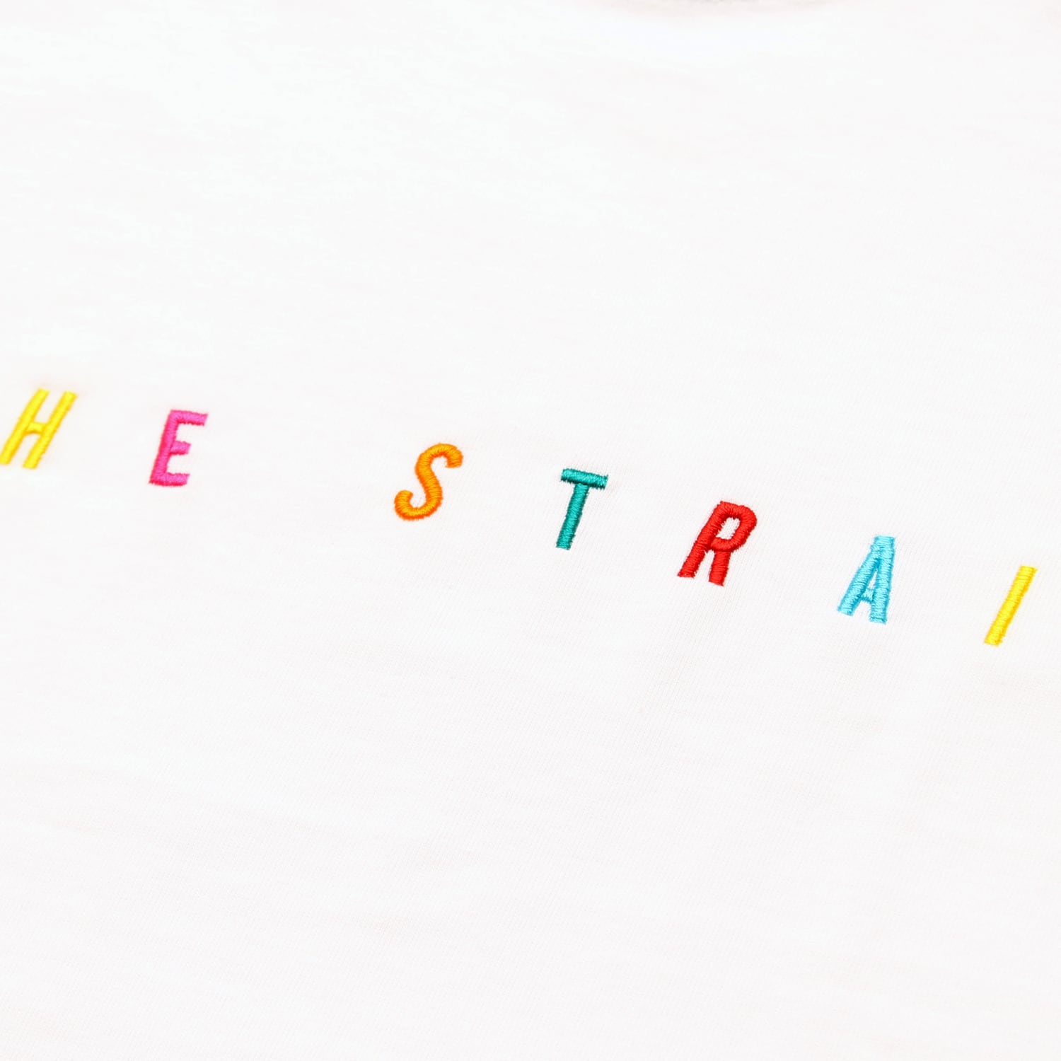 MULTI COLOR LOGO T-SH #WHITE