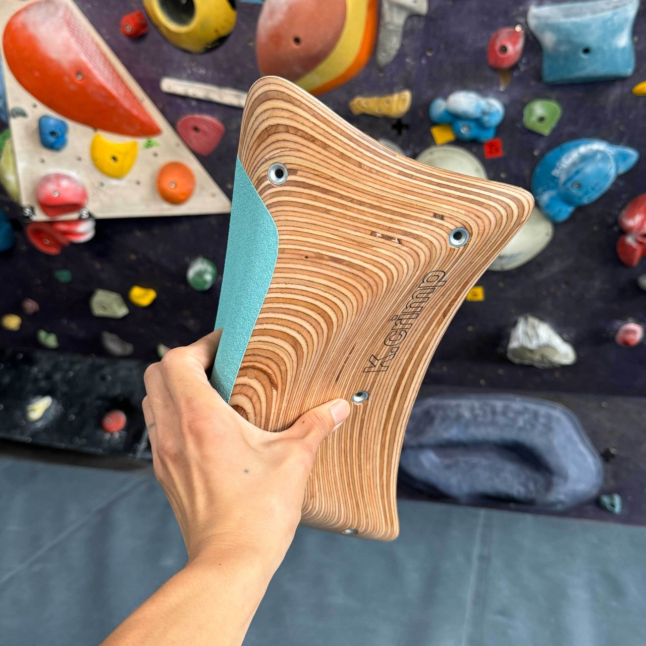 【木製クライミングホールド】DUAL SLOPER-2 02 [L]