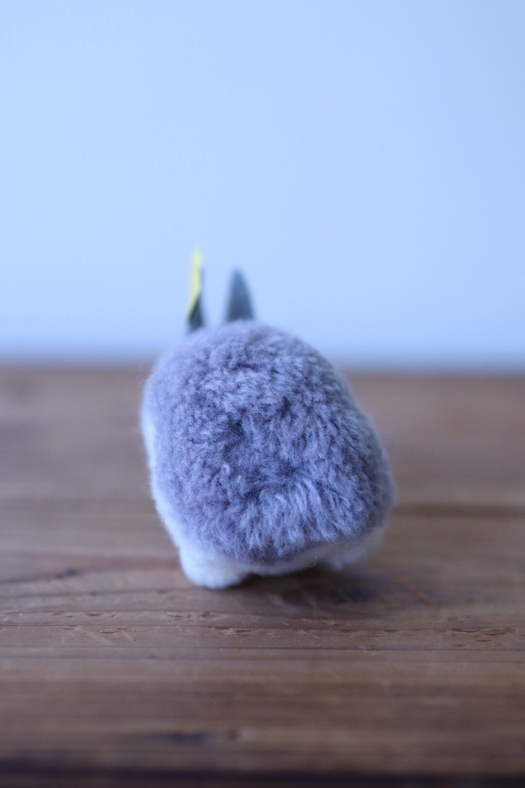 ヴィンテージ シュタイフ ポンポンうさぎ Steiff Woolen Rabbit 6㎝ グレー