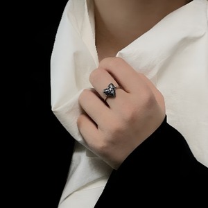Sterling silver open ring【H00009】