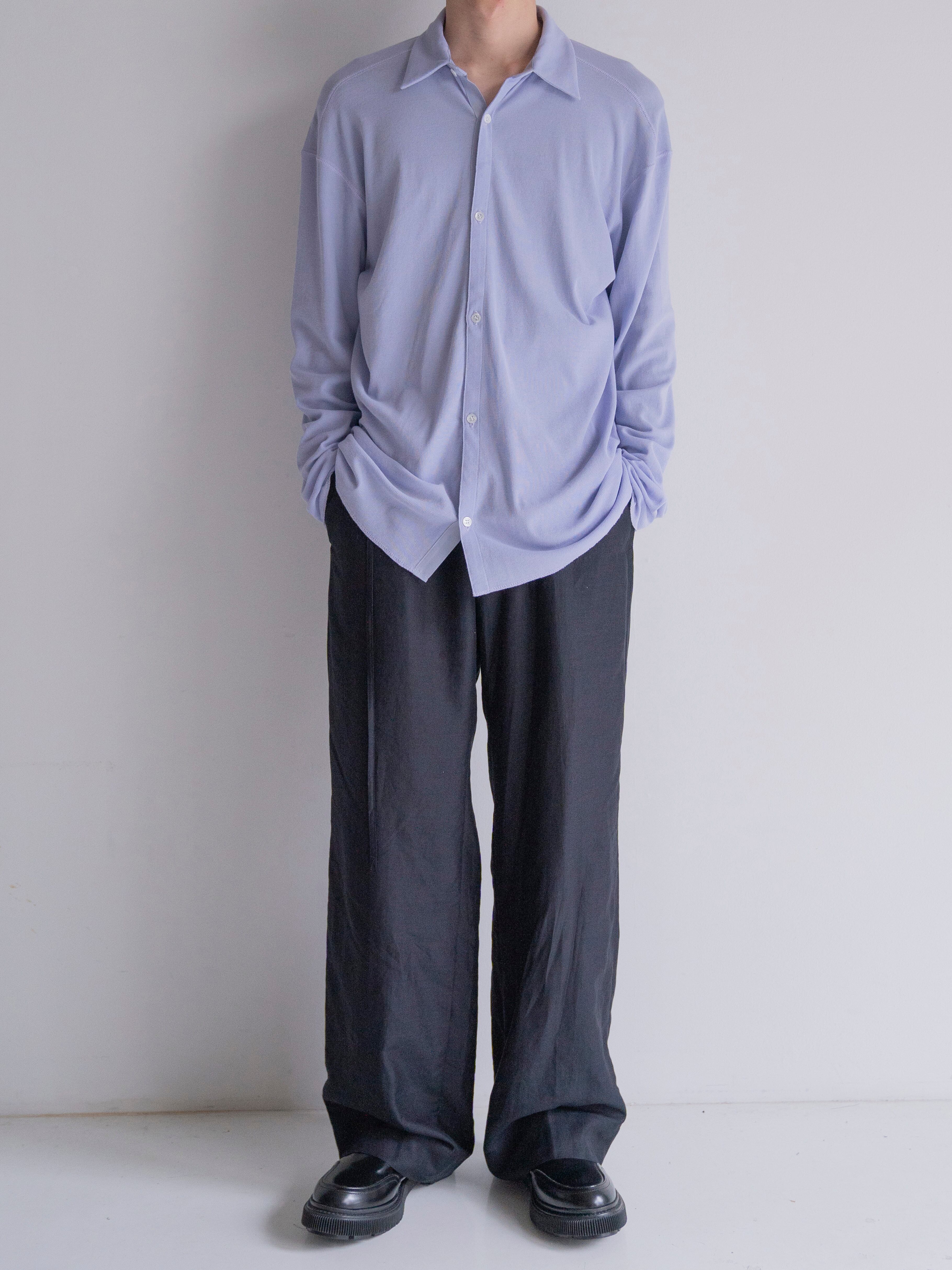 SEYA MESH SHIRT HAZED SKY SO07210J18 | BEST PACKING STORE