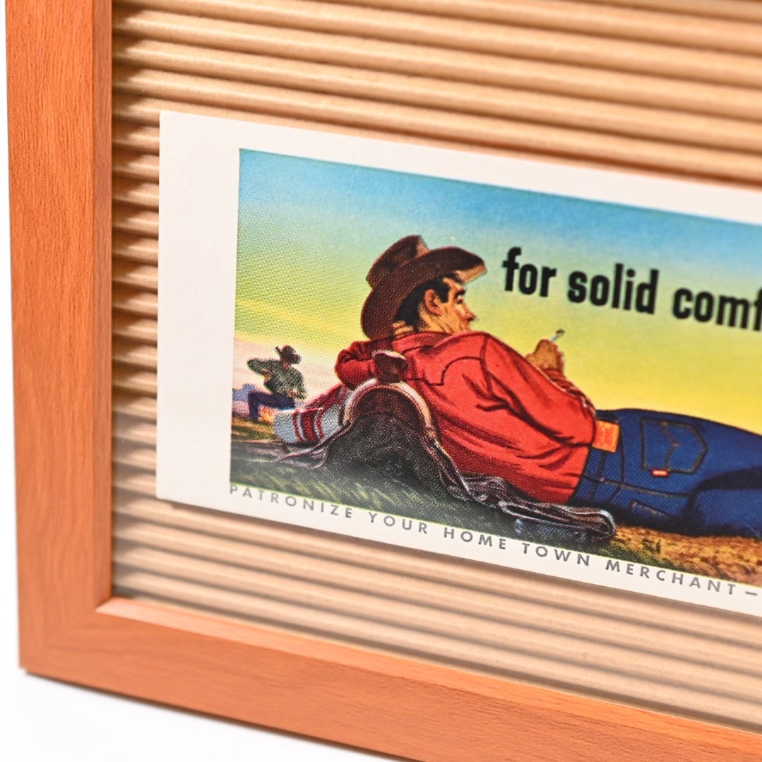 50's Levi's Advertising Ink Blotter 27 | Button Works Store ボタン