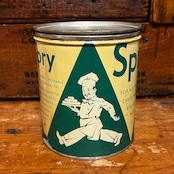 Spry ショートニング缶 1940年代 T-357