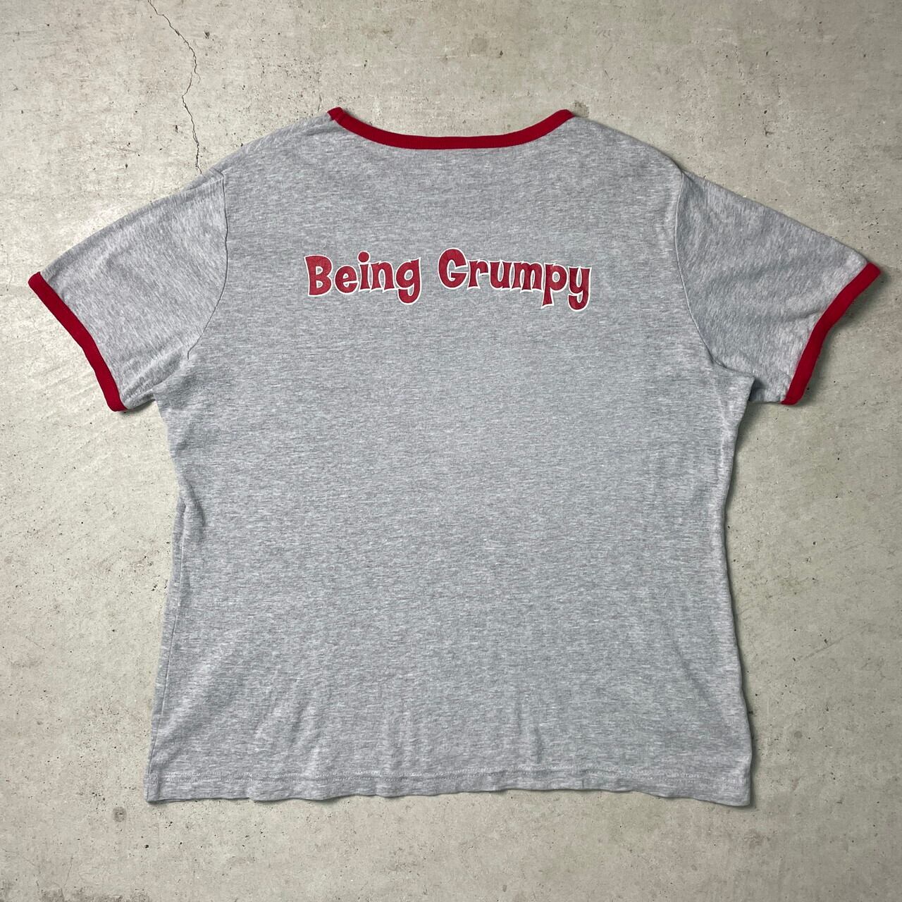 Disney GRUMPY グランピー 七人の小人 キャラクター プリント リンガー