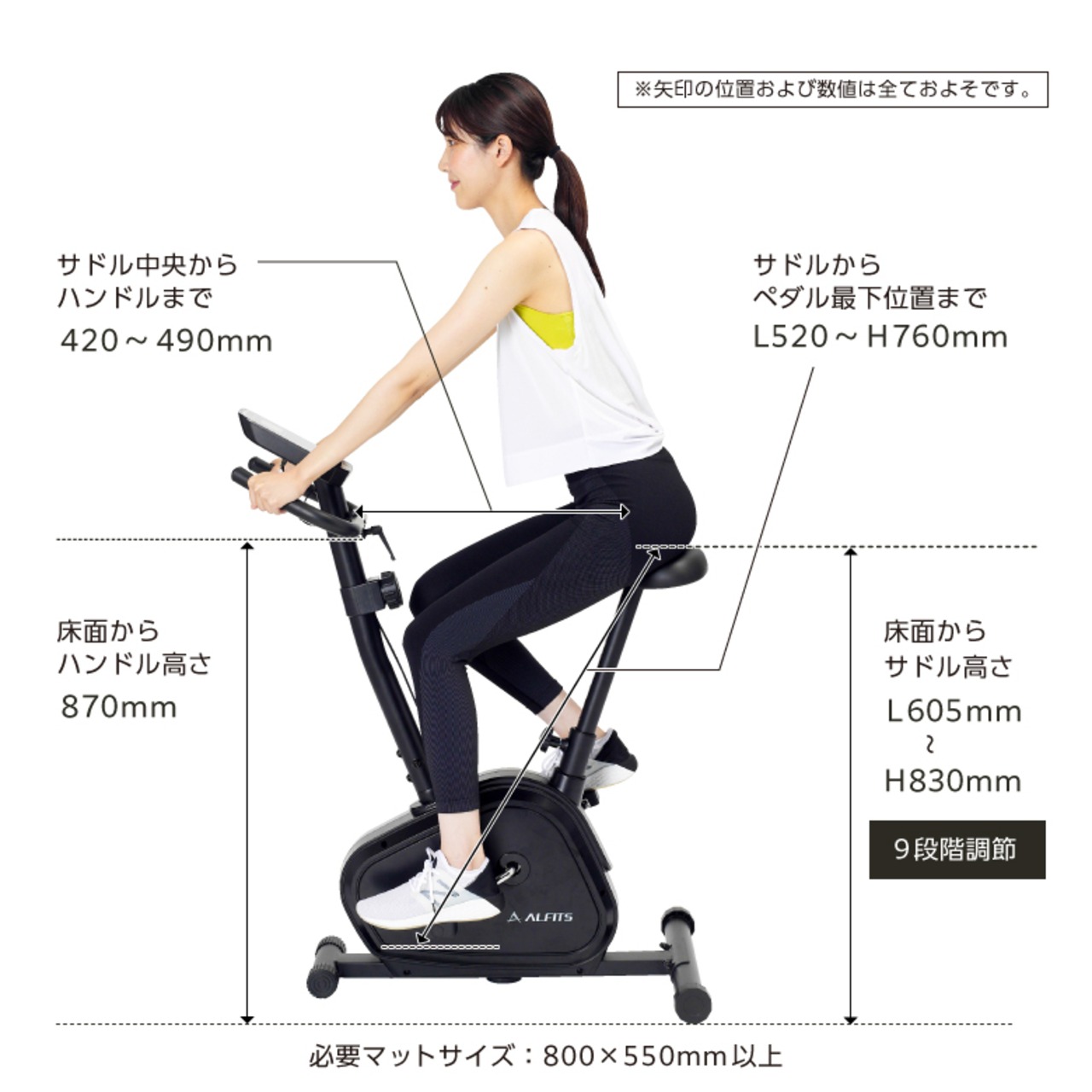 エアロマグネティックバイク5223 AFB5223